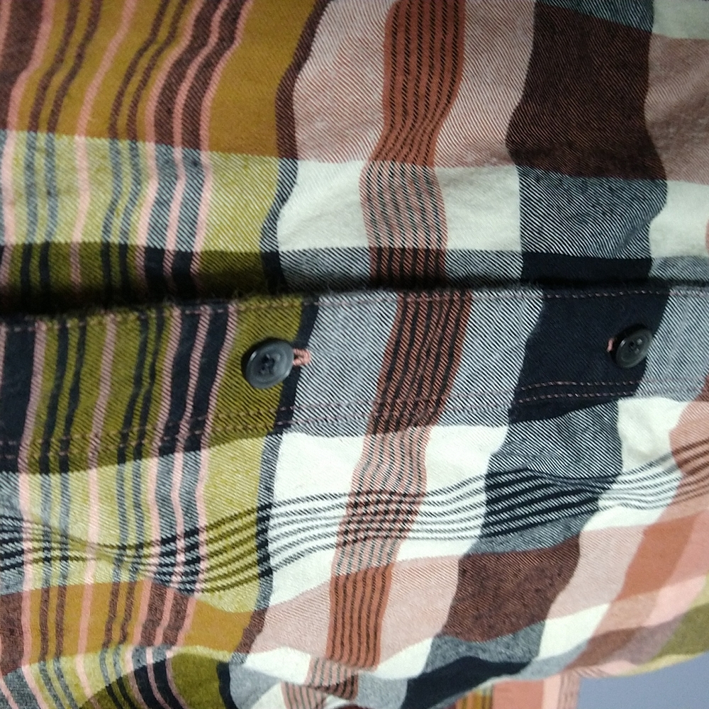 Maxwell plaid button down small shirt - Picture 3 of 8